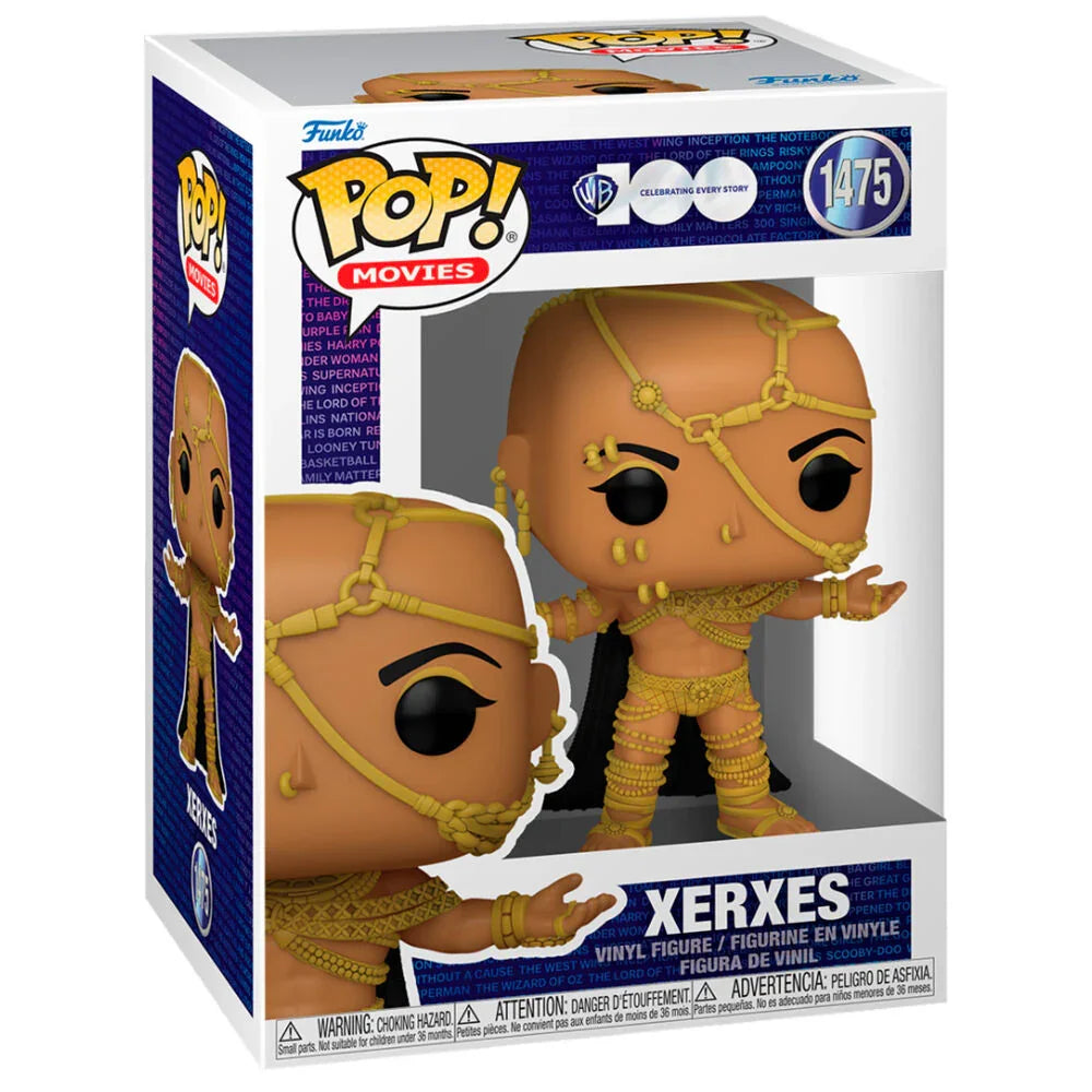 Funko Pop! Warner Bros. Xerxes 300 - Figura da Collezione Vinyl Nerdscape