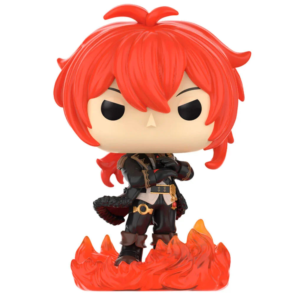 Funko Pop! Genshin Impact Diluc Ragnvindr 2 - Figura da Collezione Vinyl Nerdscape