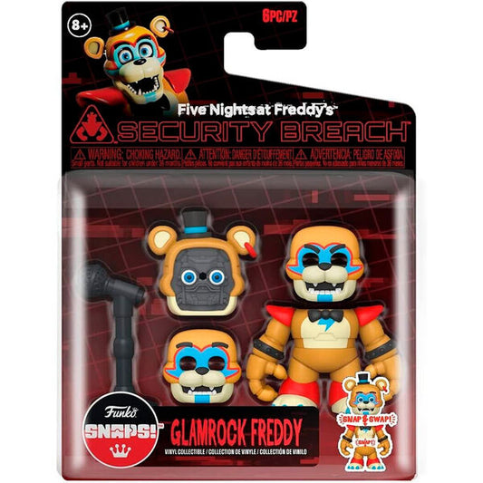Snaps ! Figurines Glamrock Freddy de Five Nights at Freddy's