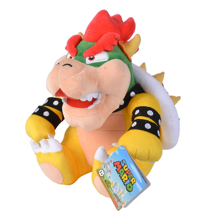 Super Mario Bros Bowser plush toy 30cm Nerdscape