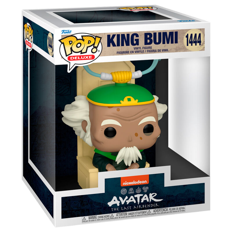 Funko Pop! Avatar The Last Airbender King Bumi - Figura da Collezione Vinyl Nerdscape