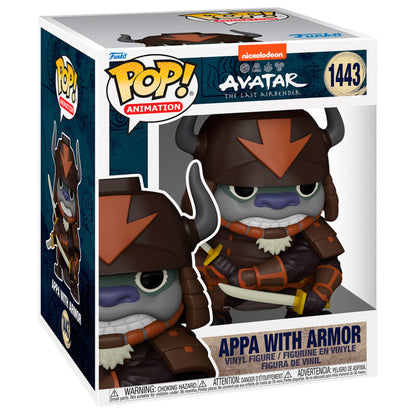 Funko Pop! Avatar The Last Airbender Appa con Armatura - Figura da Collezione Vinyl Nerdscape
