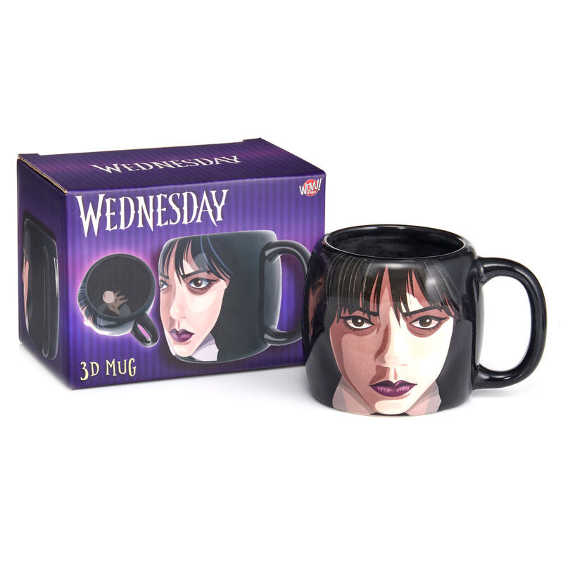 Wednesday 3D mug Nerdscape