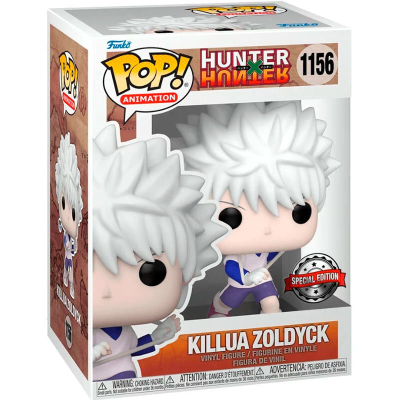 POP figure Hunter x Hunter  Killua Zoldyck Exclusive Nerdscape