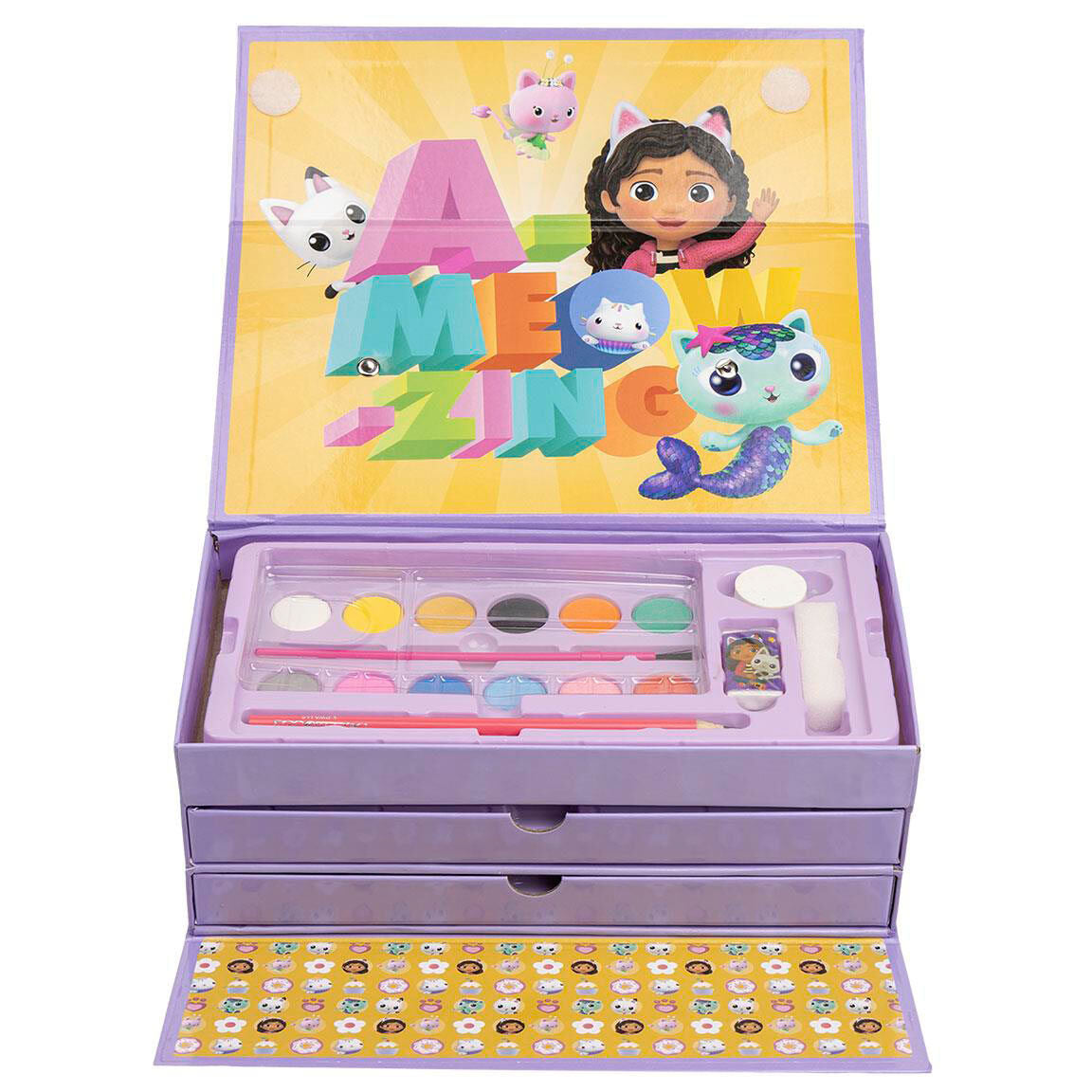 Gabbys Dolls House Colouring stationery case Nerdscape