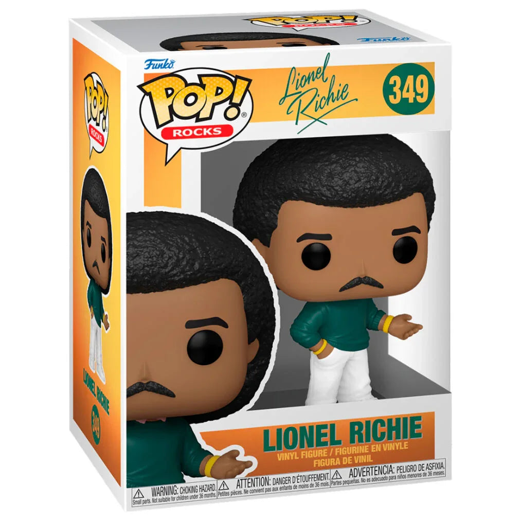 Funko Pop! Rocks Lionel Richie - Figura da Collezione Vinyl Nerdscape