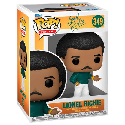 Funko Pop! Rocks Lionel Richie - Figura da Collezione Vinyl Nerdscape