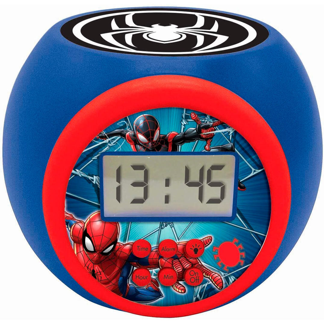 Marvel Spiderman Alarm clock Nerdscape