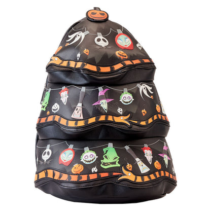 Loungefly Disney Nightmare Before Christmas Tree String Lights Glow backpack 33cm Nerdscape