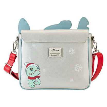Loungefly Disney Stitch Holiday glitter crossbody bag Nerdscape