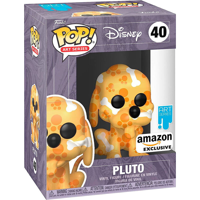 POP figure Disney Pluto Artist + Case Exclusive Nerdscape