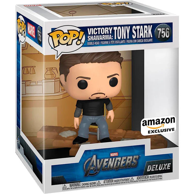 POP figure Deluxe Marvel Avengers Tony Stark Exclusive Nerdscape
