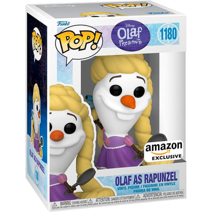 Figurine POP Disney Olaf présente Olaf en Raiponce (Exclusivité)