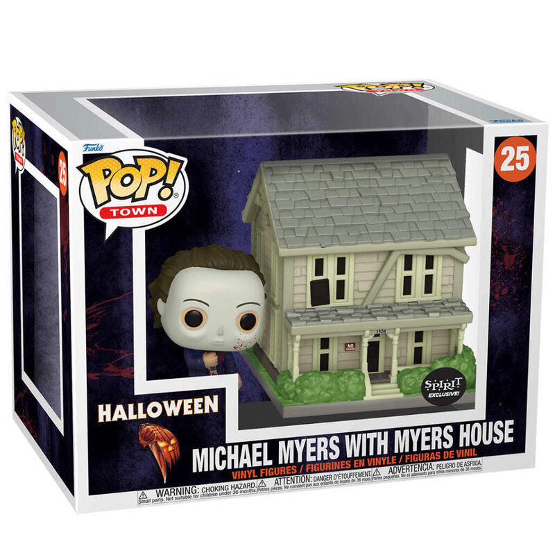 Funko Pop! Halloween Michael Myers - Figura da Collezione Vinyl Exclusive Myers House Nerdscape