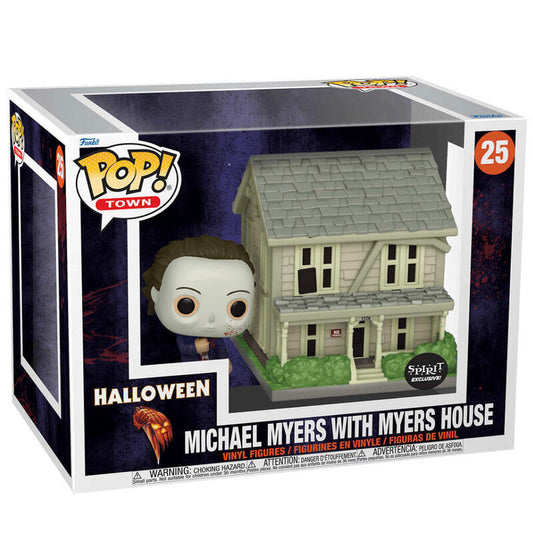 Figurine POP Halloween Michael Myers avec la maison de Myers (exclusivité)