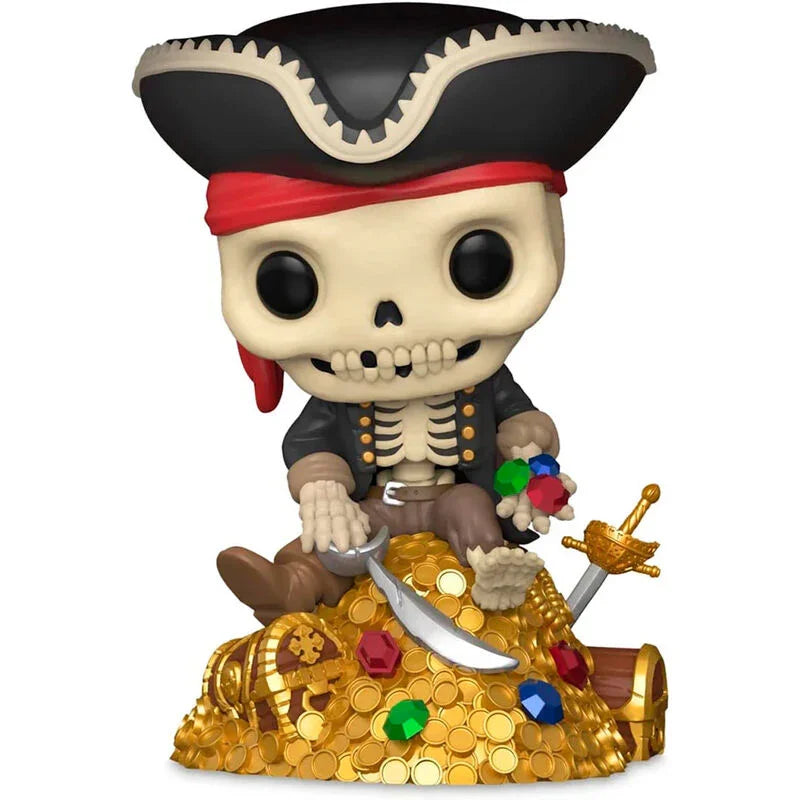 POP figure Deluxe Pirates of the Caribbean Treasure Skeleton Exclusive Nerdscape