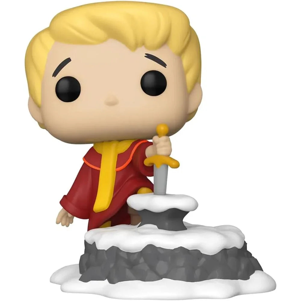 POP figure Deluxe Disney The Sword in the Stone Arthur Pulling Excalibur Exclusive Nerdscape