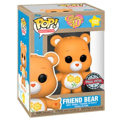 POP figure Care Bears 40th Anniversary Friend Bear Exclusive Nerdscape