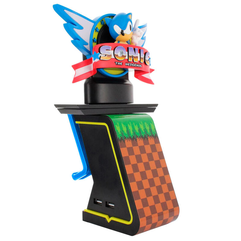 Sonic The Hedgehog Classic Sonic clamping bracket Cable guy Ikon 20cm Nerdscape