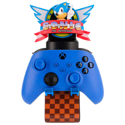 Sonic The Hedgehog Classic Sonic clamping bracket Cable guy Ikon 20cm Nerdscape