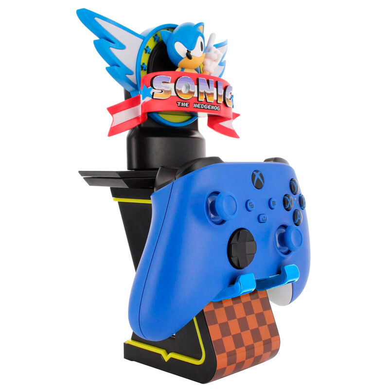 Sonic The Hedgehog Classic Sonic clamping bracket Cable guy Ikon 20cm Nerdscape