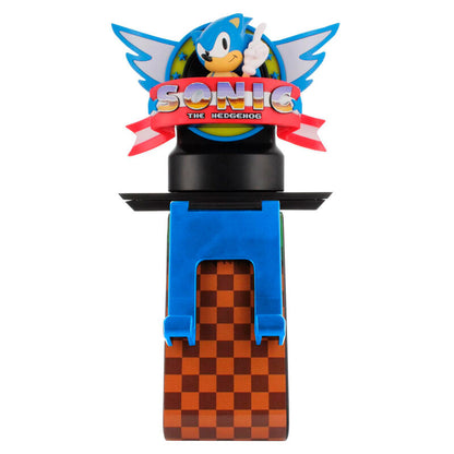 Sonic The Hedgehog Classic Sonic clamping bracket Cable guy Ikon 20cm Nerdscape
