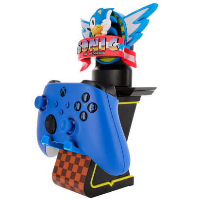 Sonic The Hedgehog Classic Sonic clamping bracket Cable guy Ikon 20cm Nerdscape
