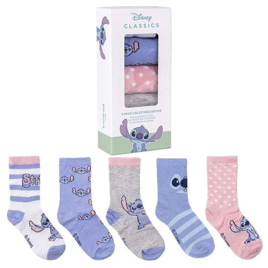 Disney Stitch pack 5 socks Nerdscape