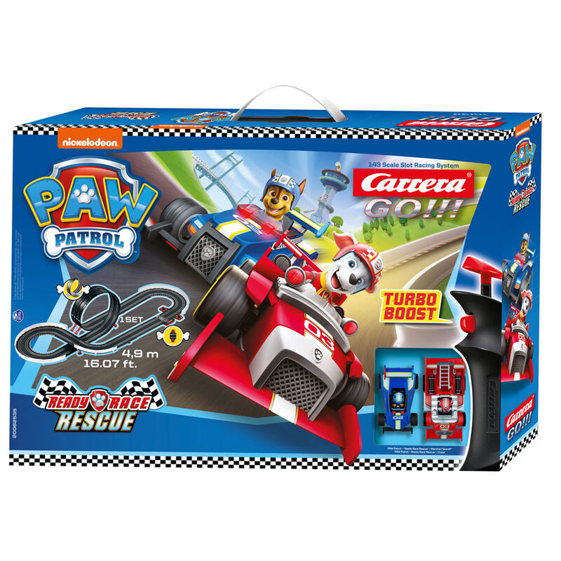 Paw Patrol Ready Race Chase & Marshall Racing circuit Nerdscape
