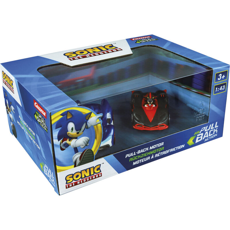 Sonic the Hedgehog Pull Speed Team Sonic Racing Sonic Vs Shadow pack 2 car Nerdscape