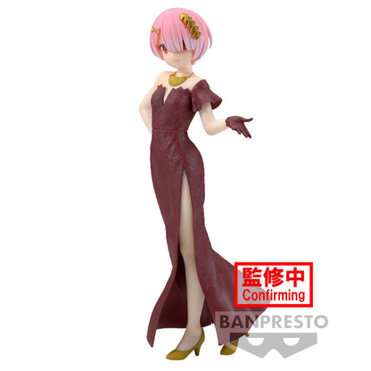 Nerdscape Re:Zero Ram Glitter & Glamours 23cm - Figura da Collezione Nerdscape
