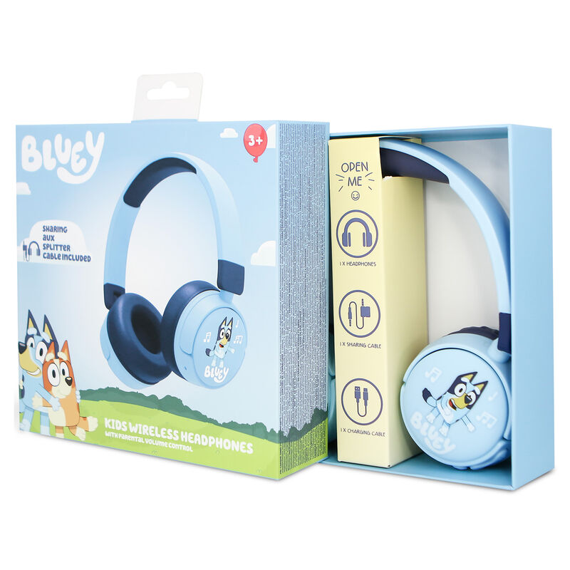 Bluey wireless kids headphones Nerdscape