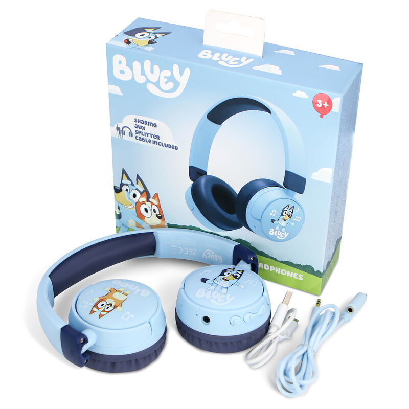 Bluey wireless kids headphones Nerdscape