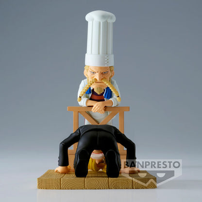 One Piece WCF Log Series Sanji & Zeff 2 world collectable figure 8cm Nerdscape