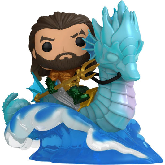 POP figure Ride Deluxe DC Comics Aquaman and the Lost Kingdom Aquaman on Storm - Nerdscape