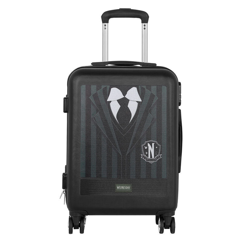 Wednesday Uniform ABS trolley suitcase 55cm Nerdscape