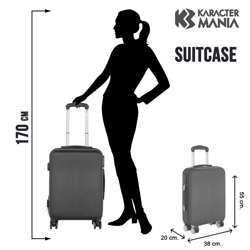 Wednesday Uniform ABS trolley suitcase 55cm Nerdscape