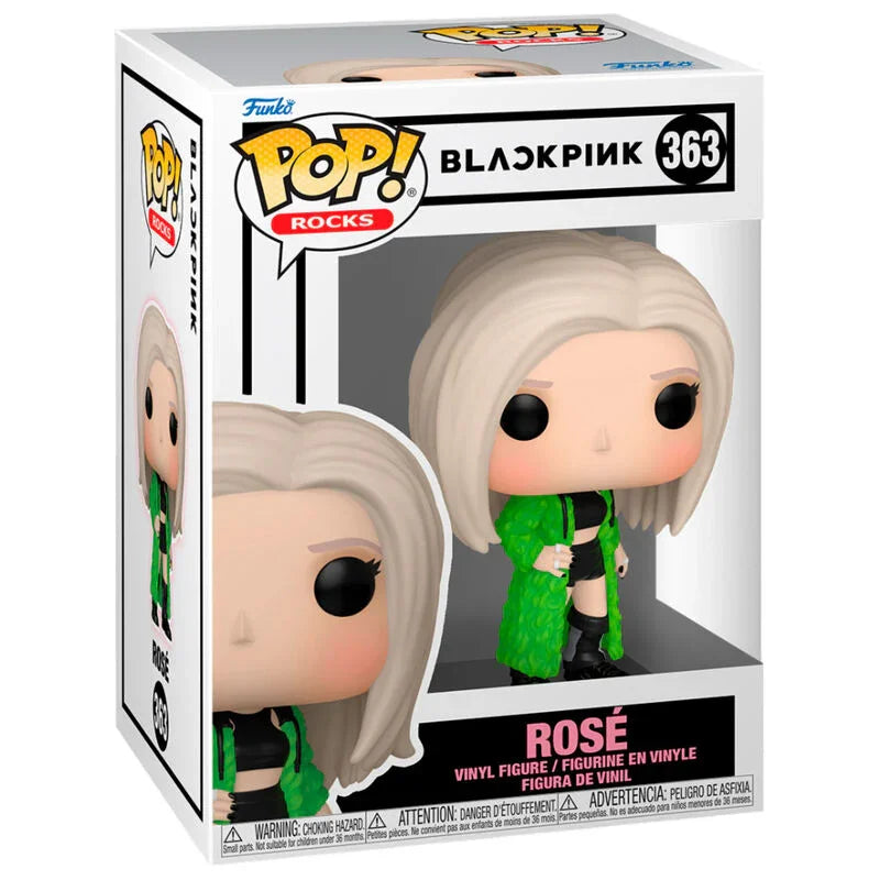 Funko Pop! Rocks Blackpink Rose - Figura da Collezione Vinyl Nerdscape