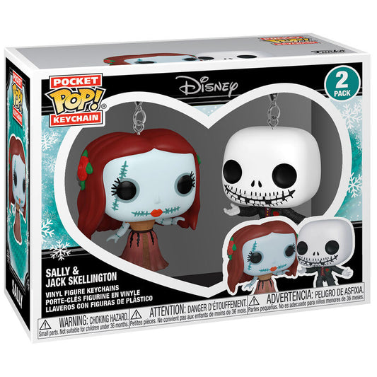 Funko Pop! Nightmare Before Christmas Jack & Sally - Figura da Collezione Vinyl