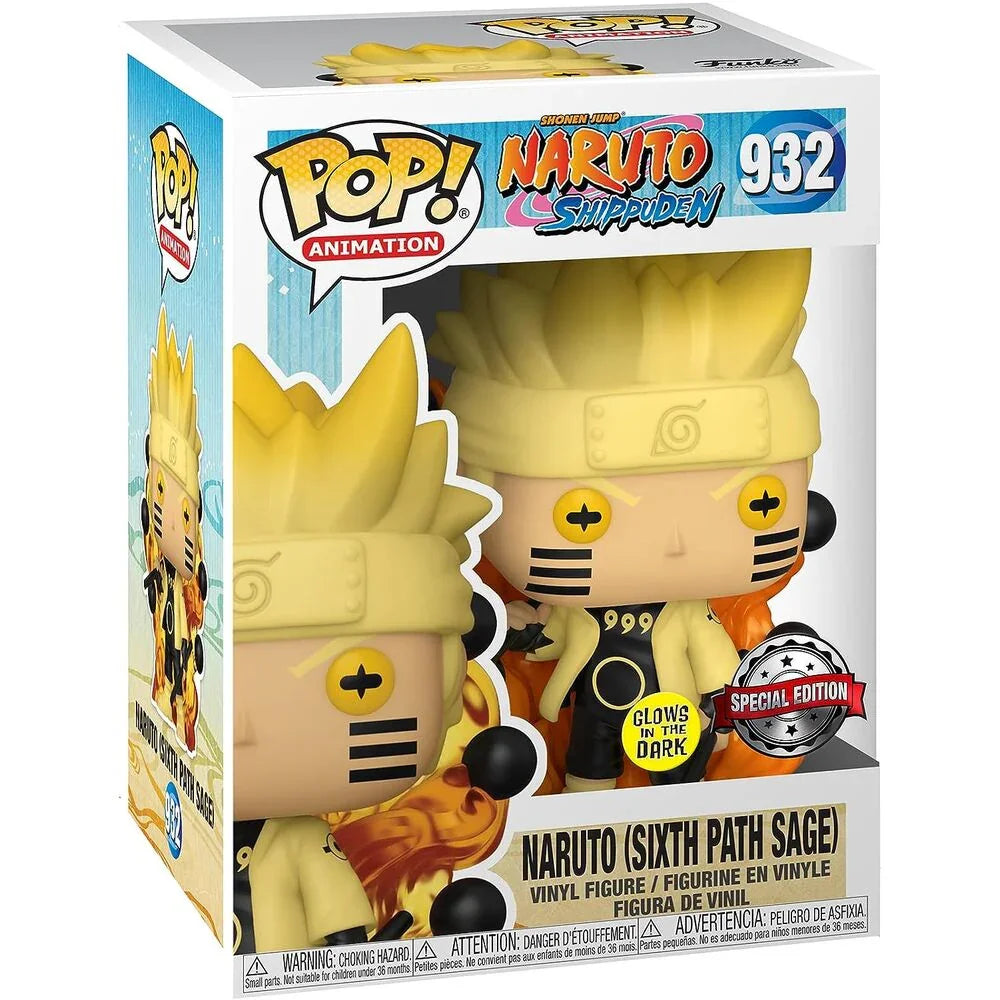 POP figure Naruto Uzumaki Naruto Six Path Sage Glow Nerdscape