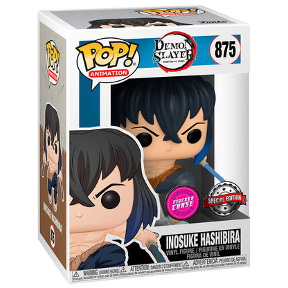 Funko Pop! Demon Slayer Kimetsu no Yaiba Inosuke Hashibira - Figura da Collezione Vinyl Nerdscape