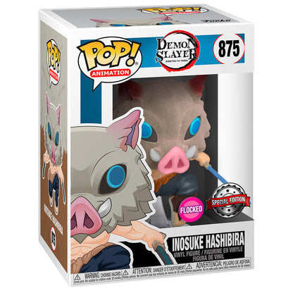 Funko Pop! Demon Slayer Kimetsu no Yaiba Inosuke Hashibira - Figura da Collezione Vinyl Nerdscape