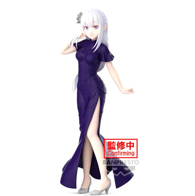 Glitter & Glamours Emilia Re:Zero Starting Life in Another World - Figura da Collezione - Nerdscape Nerdscape