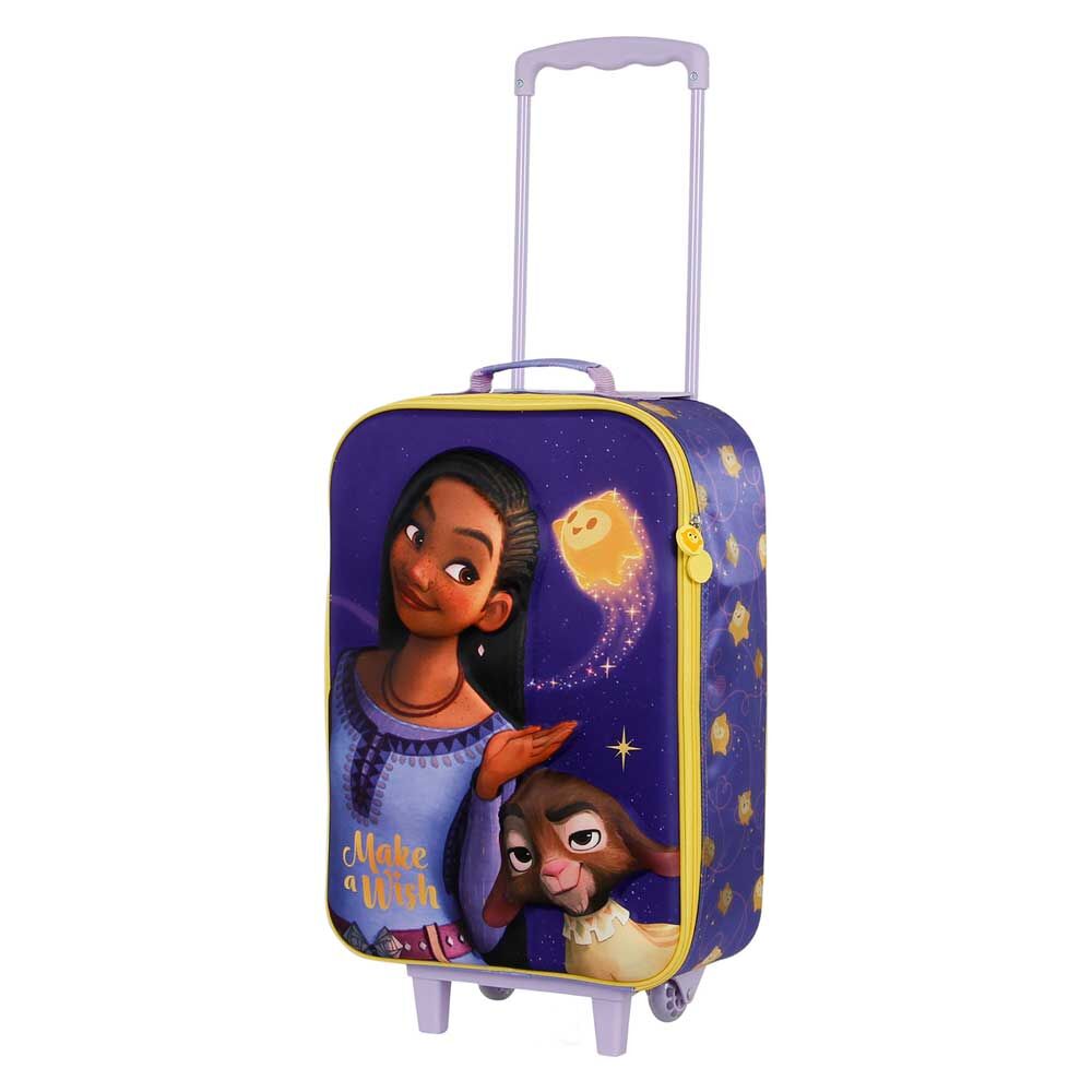 Disney wish 3D trolley suitcase Nerdscape