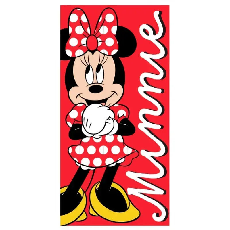 Disney Minnie microfibre beach towel Nerdscape