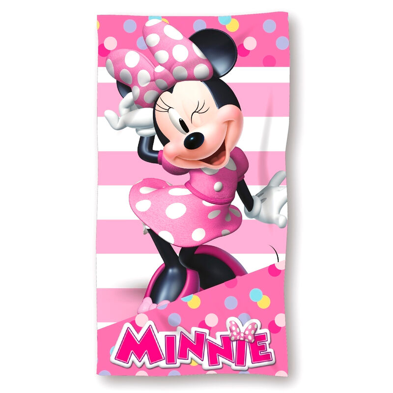 Disney Minnie cotton beach towel Nerdscape