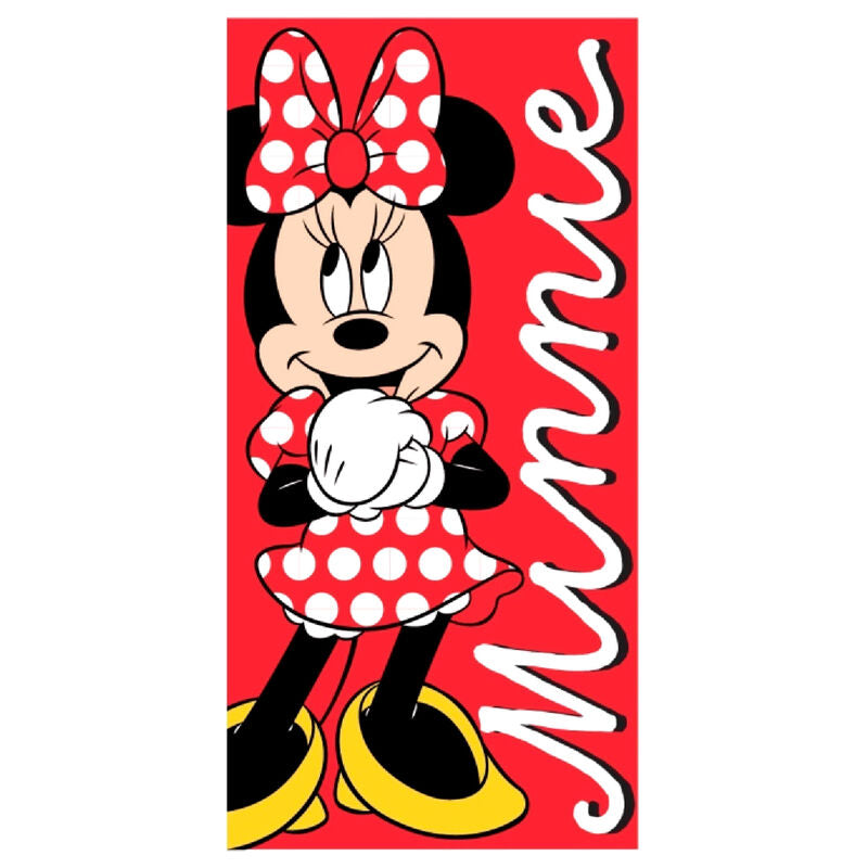 Disney Minnie cotton beach towel Nerdscape
