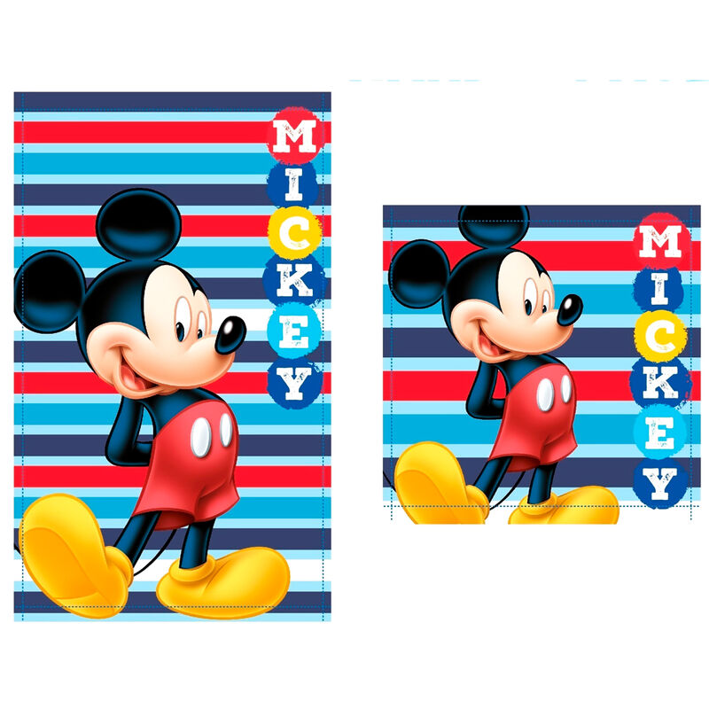 Disney Mickey set 2 cotton bath towels Nerdscape