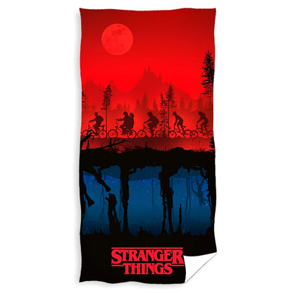 Stranger Things microfibre beach towel Nerdscape