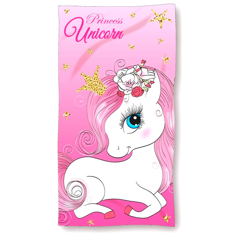 Unicorn cotton beach towel Nerdscape